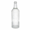 700 ml vertikal gerippte Zylinderglasflasche Flasche