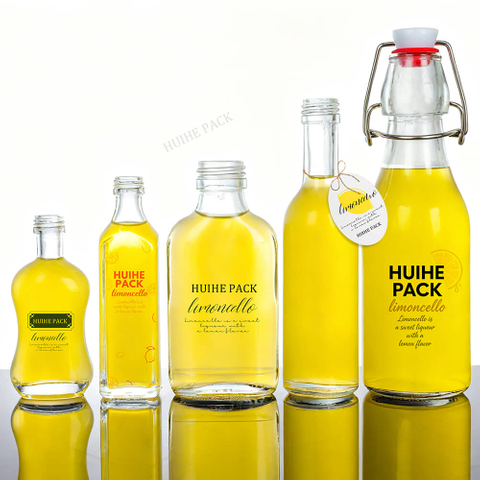 Bulk Mini Kleine Limoncello Flaschen Gro&szlig;handel mit Bar oberem Hals -Finish