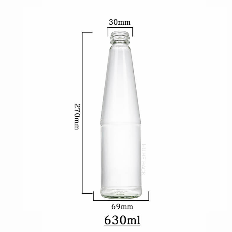Glaswasserflasche 630ml (9)