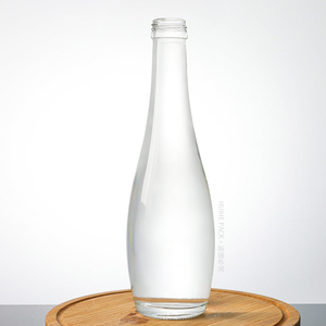 330 ml Glas-Soda-Getränkewasser-Trinkflasche mit Schraubverschluss