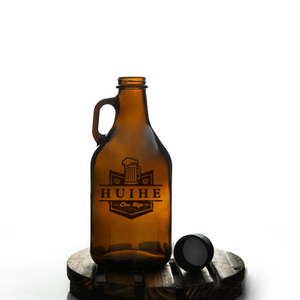 1000 ml Amber Brewing Beer Gallon Glass Growler
