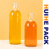 300 ml 500 ml zylindrische hohe Glas-Kombucha-Flasche China Hersteller