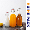 350 ml, 500 ml, 750 ml, 1000 ml Klarglas-Getr&auml;nkeflasche mit B&uuml;gelverschluss
