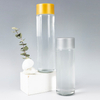 Zylindrische Voss Artesian Stillwasserglasflasche mit Schraubverschluss