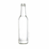 300 ml Zylinder langer Halsglasgetr&auml;nkeflasche mit Kronenkappe
