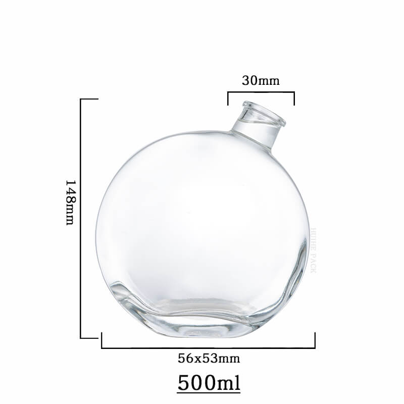 Spherical Liquor Bottle-capacity Sphärische Flaschenkapazität