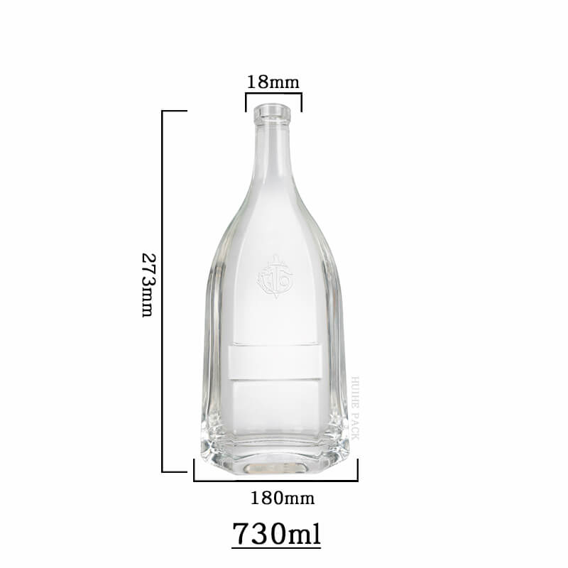 gebogener K&ouml;rper flacher Schnapsflaschenkapazit&auml;t