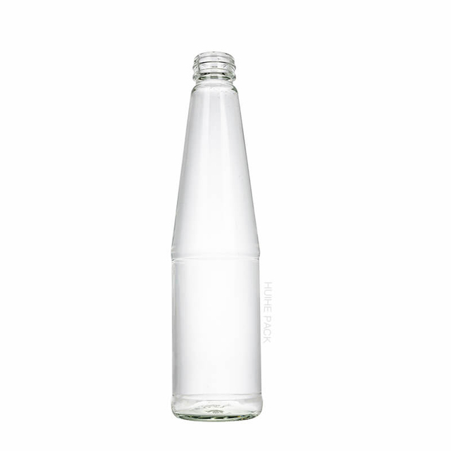 Große 630-ml-Glas-Getränkewasser-Trinkflasche mit Schraubverschluss