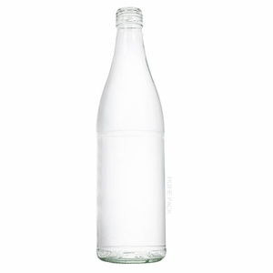 500 ml hochwertige Saftgetränkeflasche aus Glas in Lebensmittelqualität