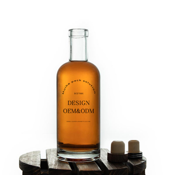 Aspekt Clear Glass Spirituosenflasche Bar Top