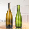 Weinglasflasche mit Schraubverschluss, braun, grün, burgunderrot