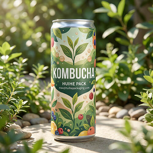 Schlanke Aluminium-Kombucha-Dose