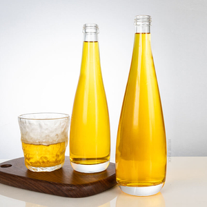 Knollenkörper langer schlanker Halsglasflaschenflasche Großhandel