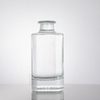 Rechteckige Prisma Clear Mini Glass Spirituosenflasche 250 ml