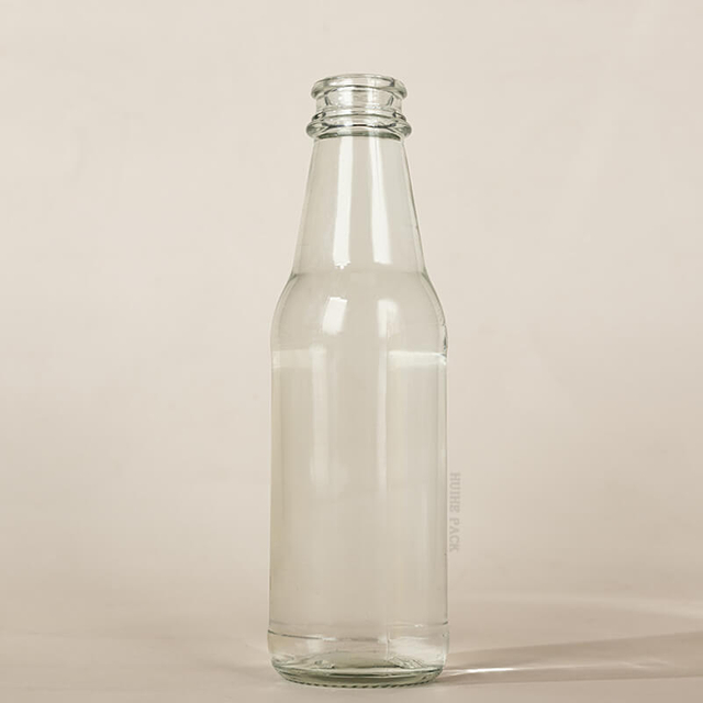 375 ml Klarglas-Getränkeflasche für Kombucha-Saft-Limonade