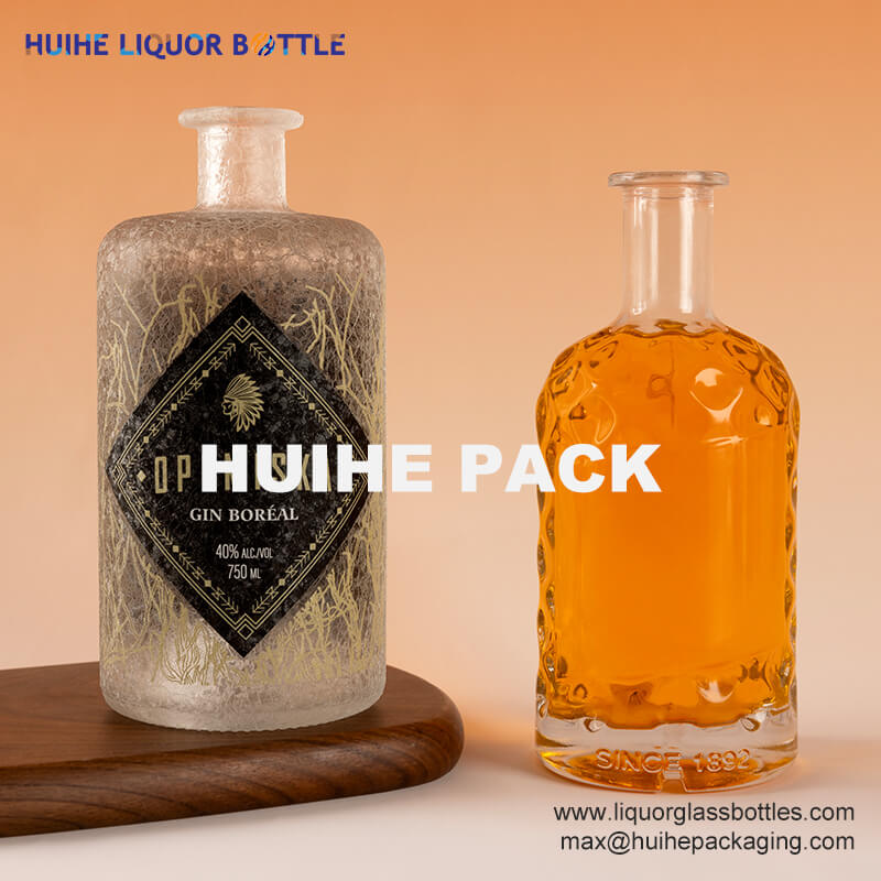 Karnette Finish -Schnapsflasche 1