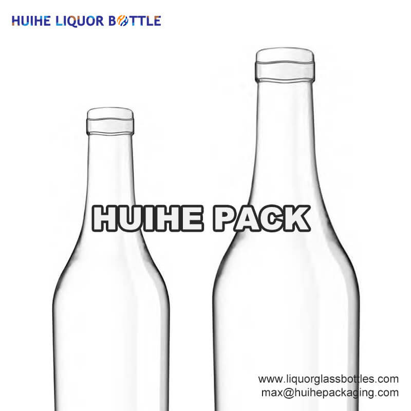 Verzerrte Plattenflasche Finish -Oberflächenflasche