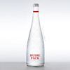 750 ml transparente Mineralwasser-Trinkflasche aus Glas