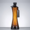 Twisted Oval Tailled Clear Glass Flasche 500 ml Gro&szlig;handel