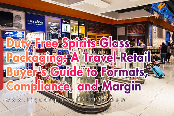 Glasverpackungen f&uuml;r Duty-Free-Spirituosen: Ein Leitfaden f&uuml;r Eink&auml;ufer im Reiseeinzelhandel zu Formaten, Compliance und Marge