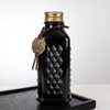 650 ml gepr&auml;gter Muster der diamantartigen Glasfluseflasche
