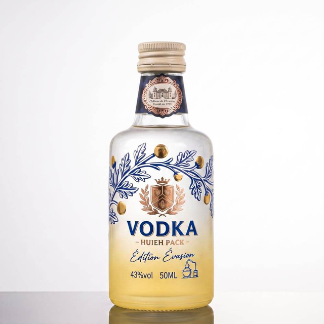 50-ml-Glas-Mini-Tequila-Flaschen mit individuellen Etiketten