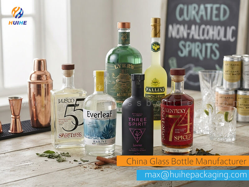 Glasverpackung f&uuml;r alkoholfreie Spirituosen HUIHE 02.jpg